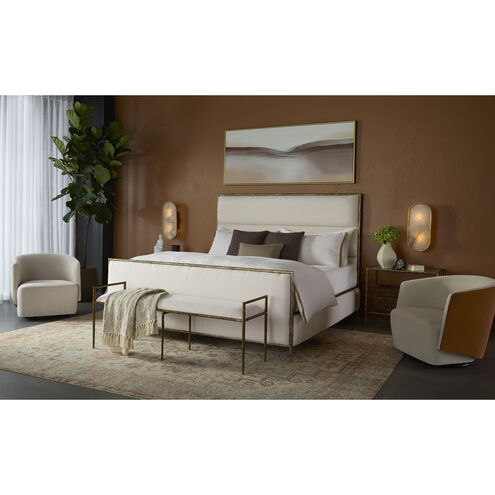 Yasmine Zenith Alabaster Bed, King
